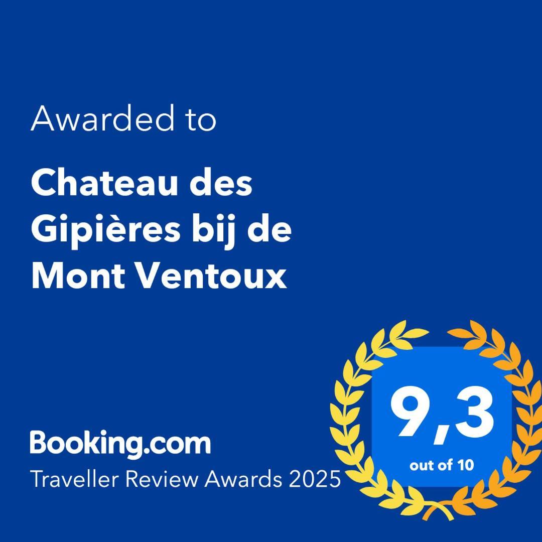Chateau Des Gipieres Bij De Mont Ventoux Монбран-ле-Бен Екстериор снимка