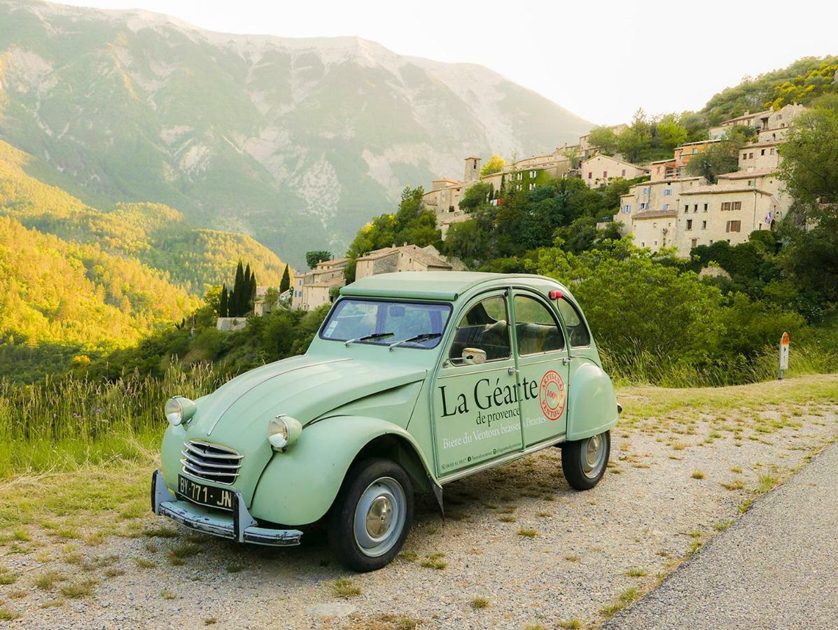 Chateau Des Gipieres Bij De Mont Ventoux Монбран-ле-Бен Екстериор снимка